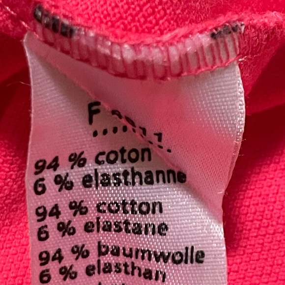 Pink Lacoste sleeveless shirt - Picture 5 of 5